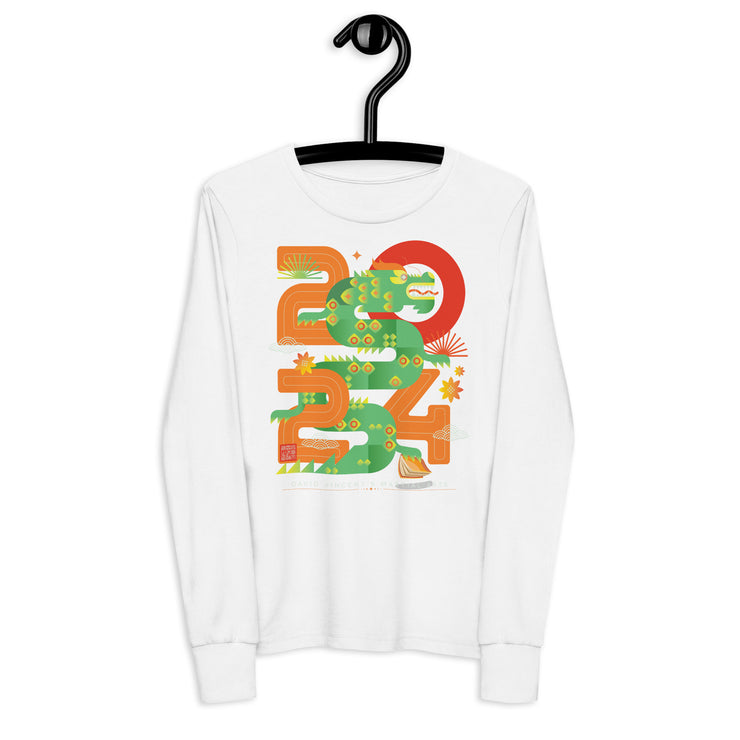 Youth long sleeve Year of the Dragon Tee