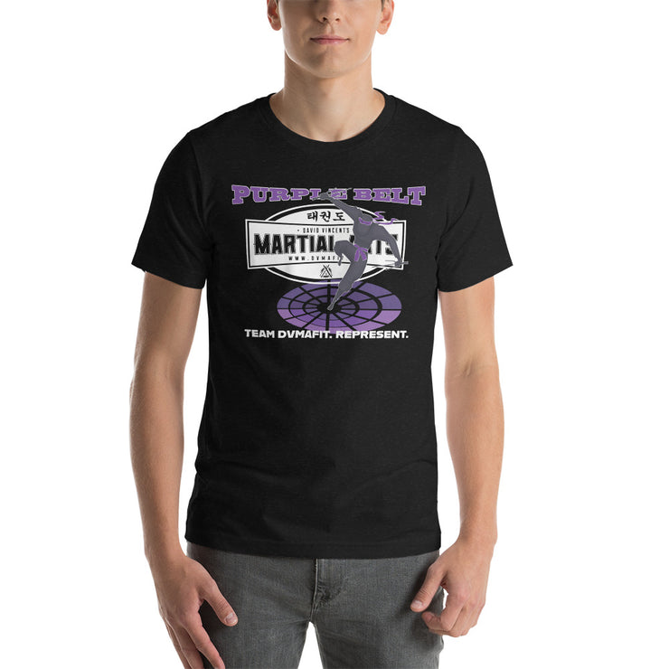 Adult Soft Purple Belt T-Shirt